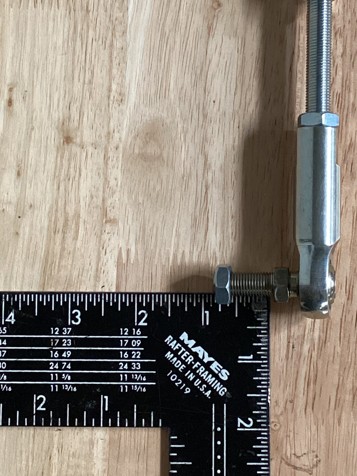 7"-9" Adjustable 3/8-24 Studded Straight Control Linkage Heim Joint/Rod Ends