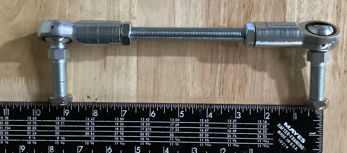 9"-11" Adjustable 1/2" 20 Studded Straight Cablecraft Control Linkage