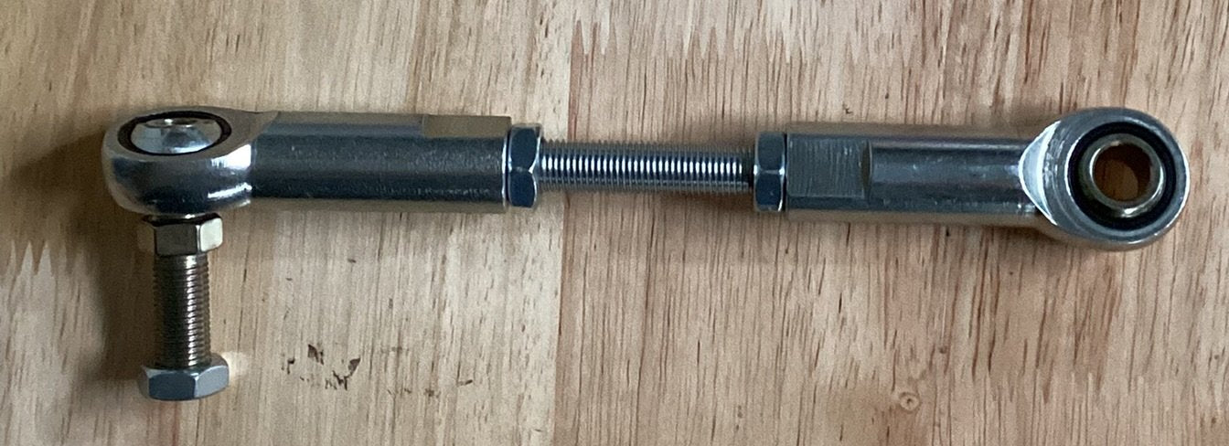 7"-9" Adjustable 3/8-24 Studded w/3/8" Bore Control Linkage Heim Joint/Rod Ends