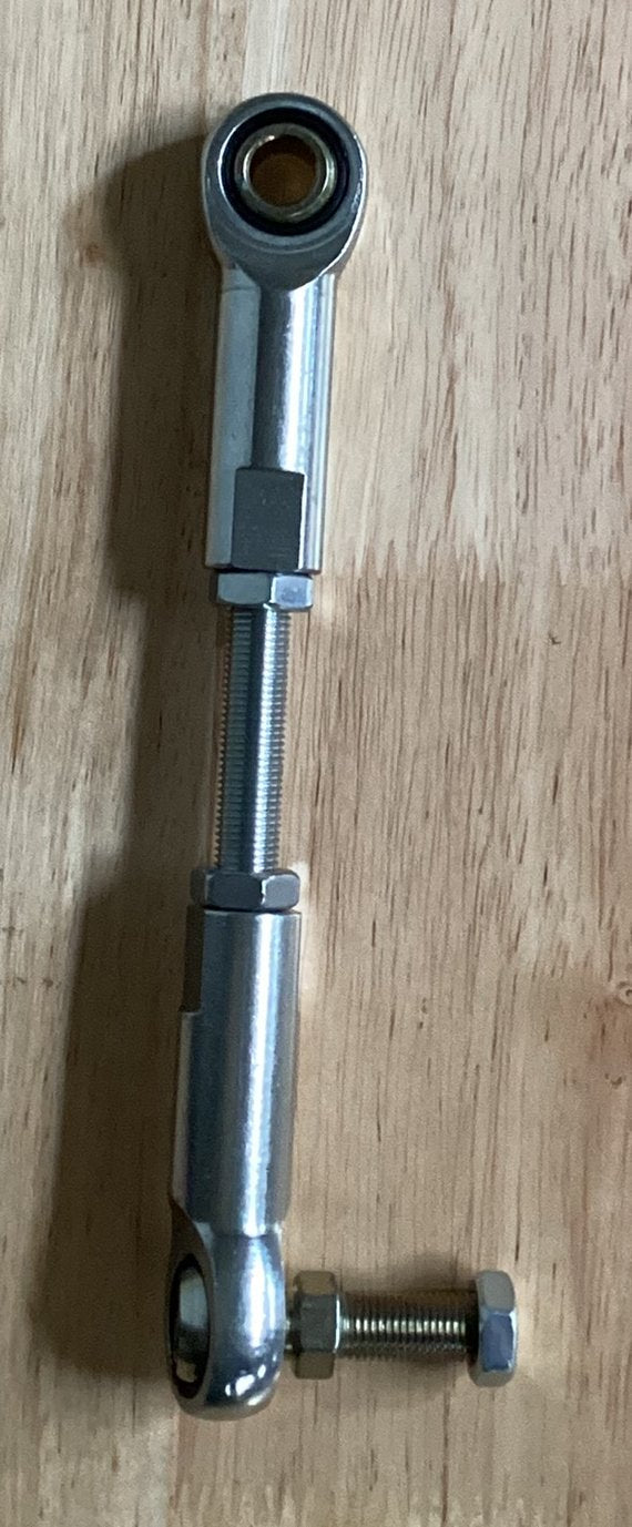 7"-9" Adjustable 3/8-24 Studded w/3/8" Bore Control Linkage Heim Joint/Rod Ends