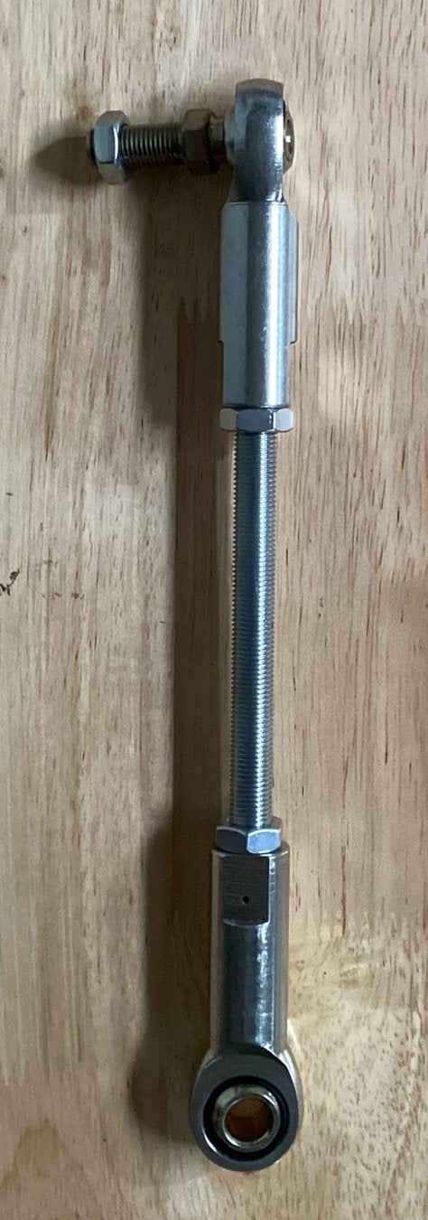 9"-11" Adjustable 3/8-24 Studded w/3/8" Bore Control Linkage Heim Joint/Rod Ends