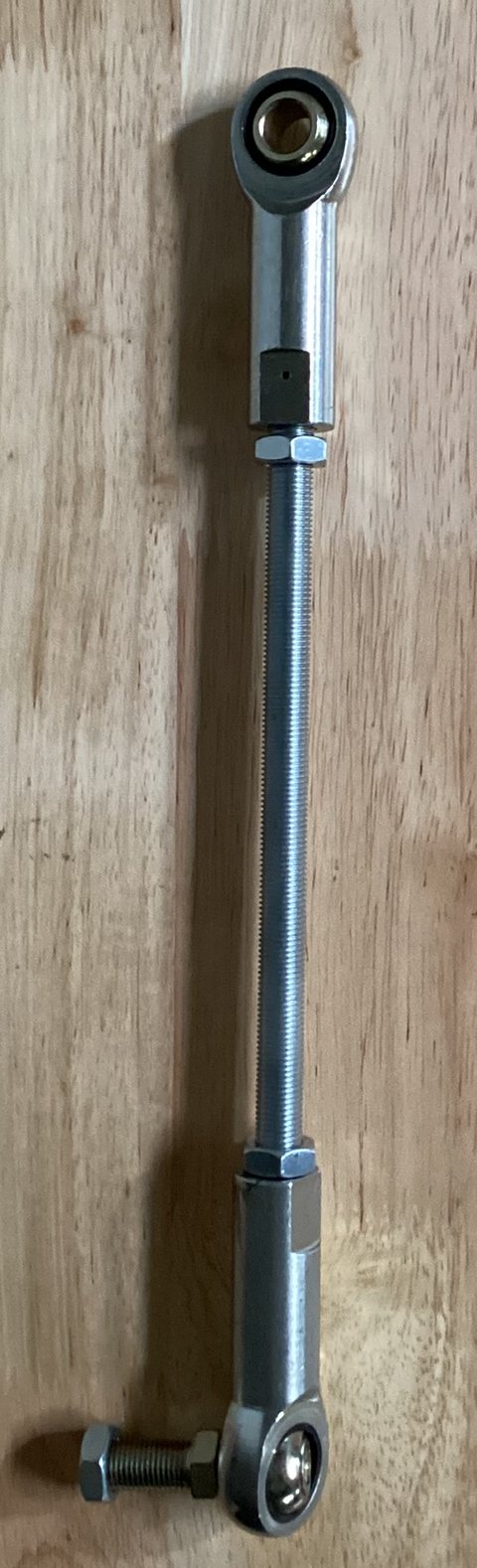 11"-13" Adjustable 3/8-24 Studded w/3/8" Bore Control Linkage Heim Joint/Rod Ends