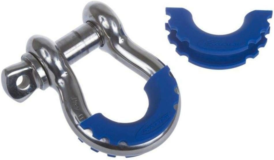 Daystar D-Ring Shackle Isolator - Blue (Pair, 3/4" Shackle)
