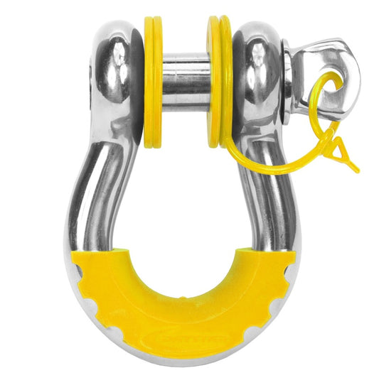 Daystar D-Ring Isolator w/Lock Washer Kit - Yellow