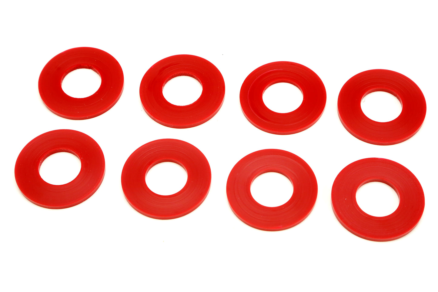 Daystar D-Ring/Shackle Washers - Red (Pair)